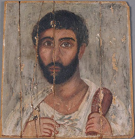 A Man, AD 180-200 ( Malibu, CA, J. Paul Getty Museum, 74.AP.20)